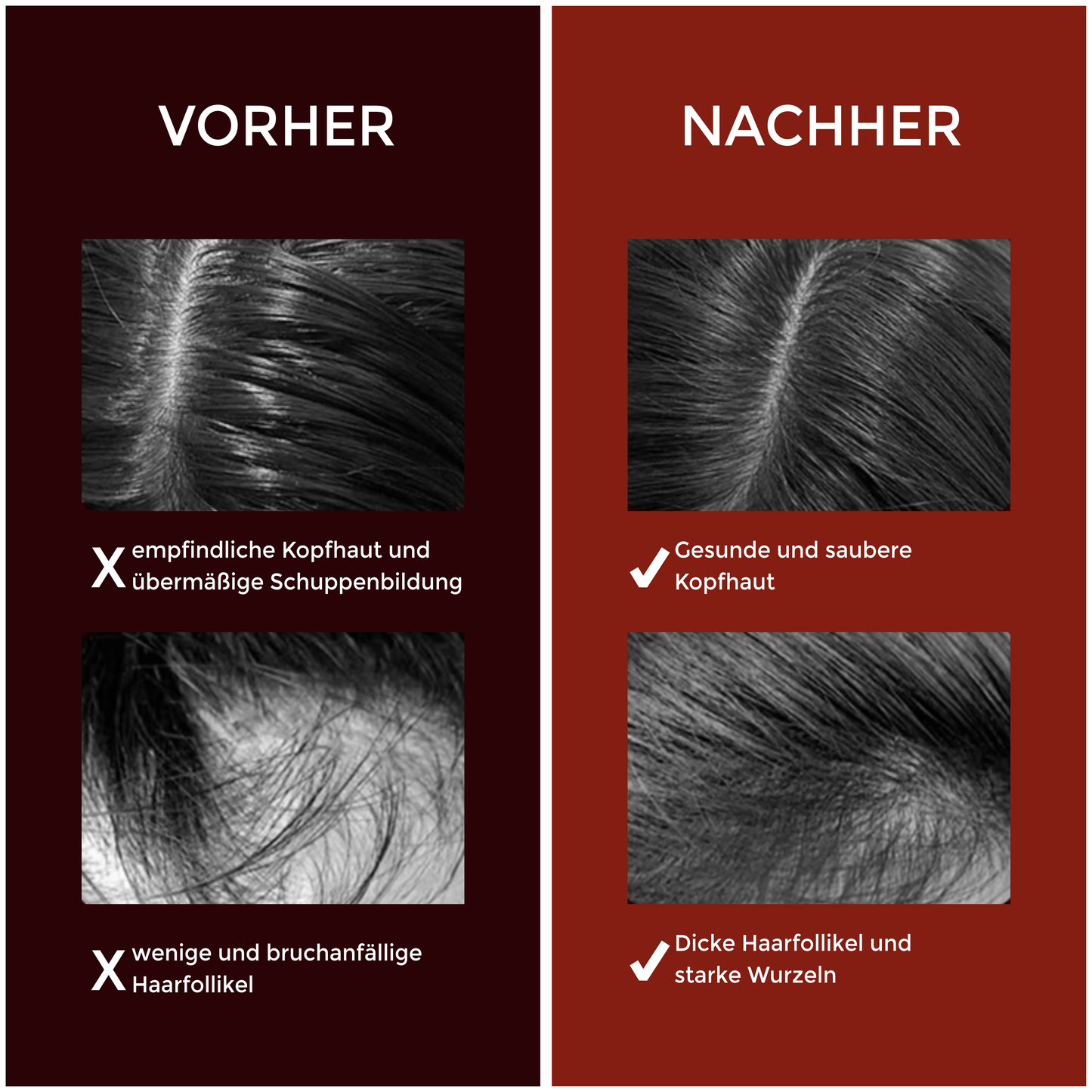 Haarbürste mit Massagefunktion